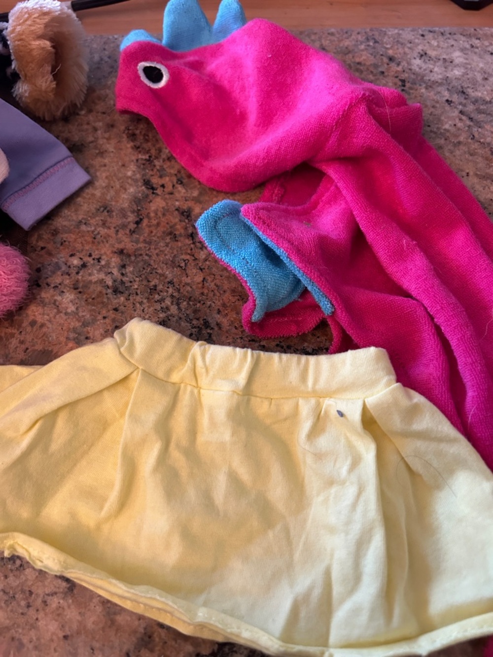 Colorful Doll Clothes Bundle - Yellow Skirt & Pink Orange Tutu - Picture 10 of 10